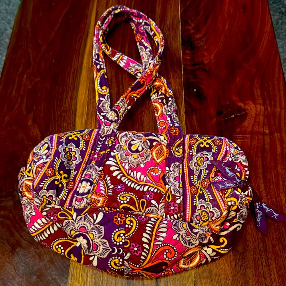 Vera Bradley -  Safari Sunset Purse Shoulder Bag ~ Vintage Classic Mini Duffle